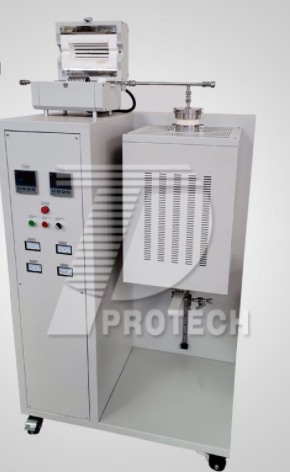 Customized vertical tube furnace with preheating (click on the image to view product details)