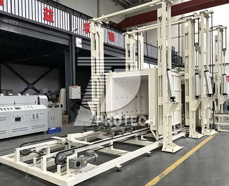 industrial atmosphere trolley furnace