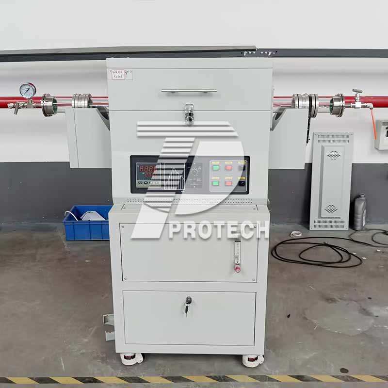 inclined rotary tube furnace