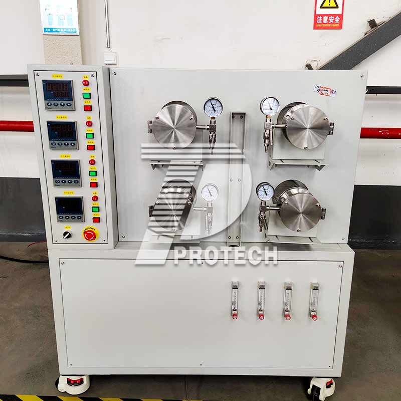 four channel tube furnace