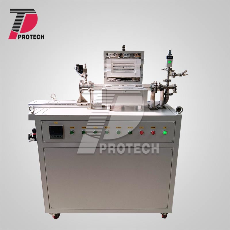 PT-T1200-50XY Electric feeding vacuum tube furnace