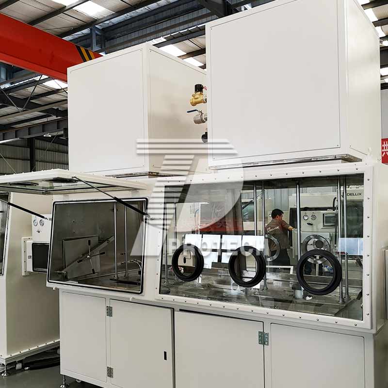 Glove Box Integrated Bell Jar Furnace