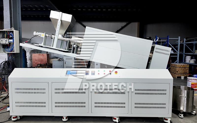 dual zone rotary tube furnace